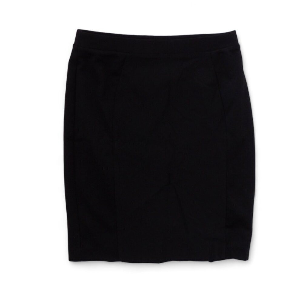 Simply Vera Vera Wang Pencil Skirt Womens XS Black Stretch Elastic Waist Mini